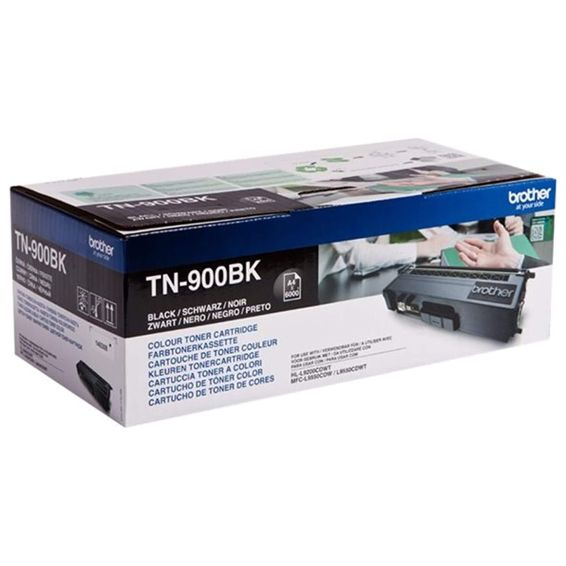Musta värikasetti: Brother TN900BK | Finink.com