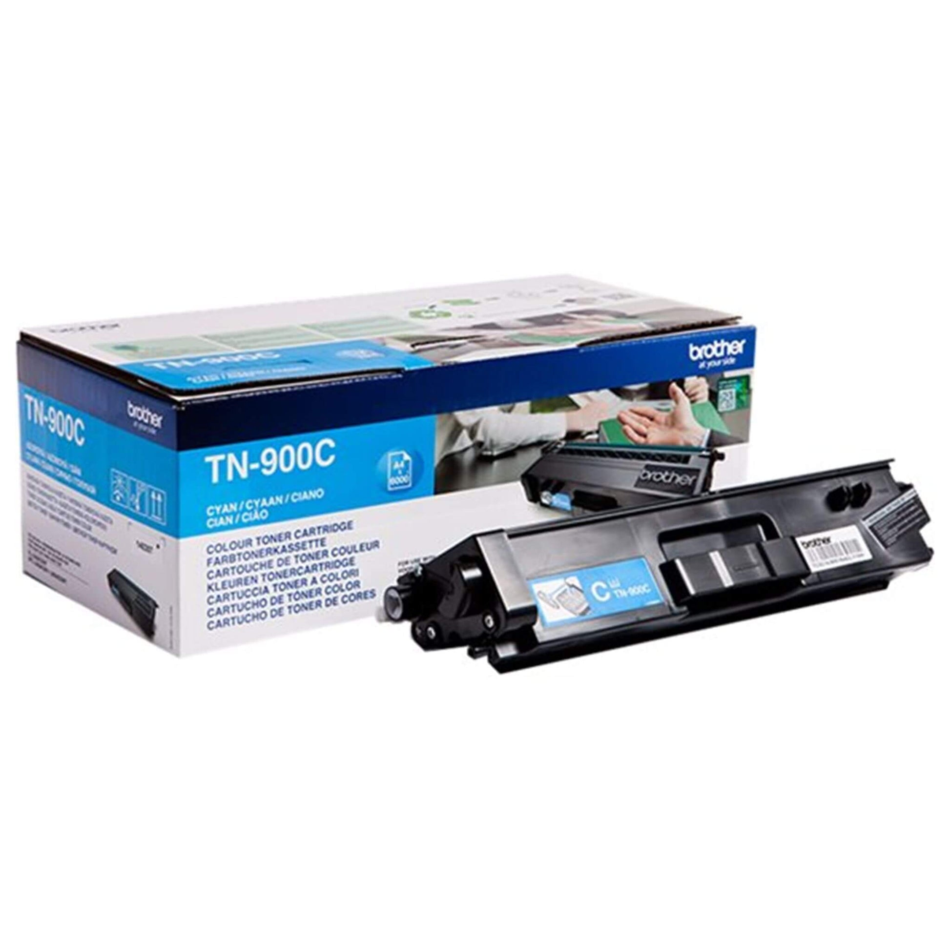 Cyan värikasetti: Brother TN900C | Finink.com