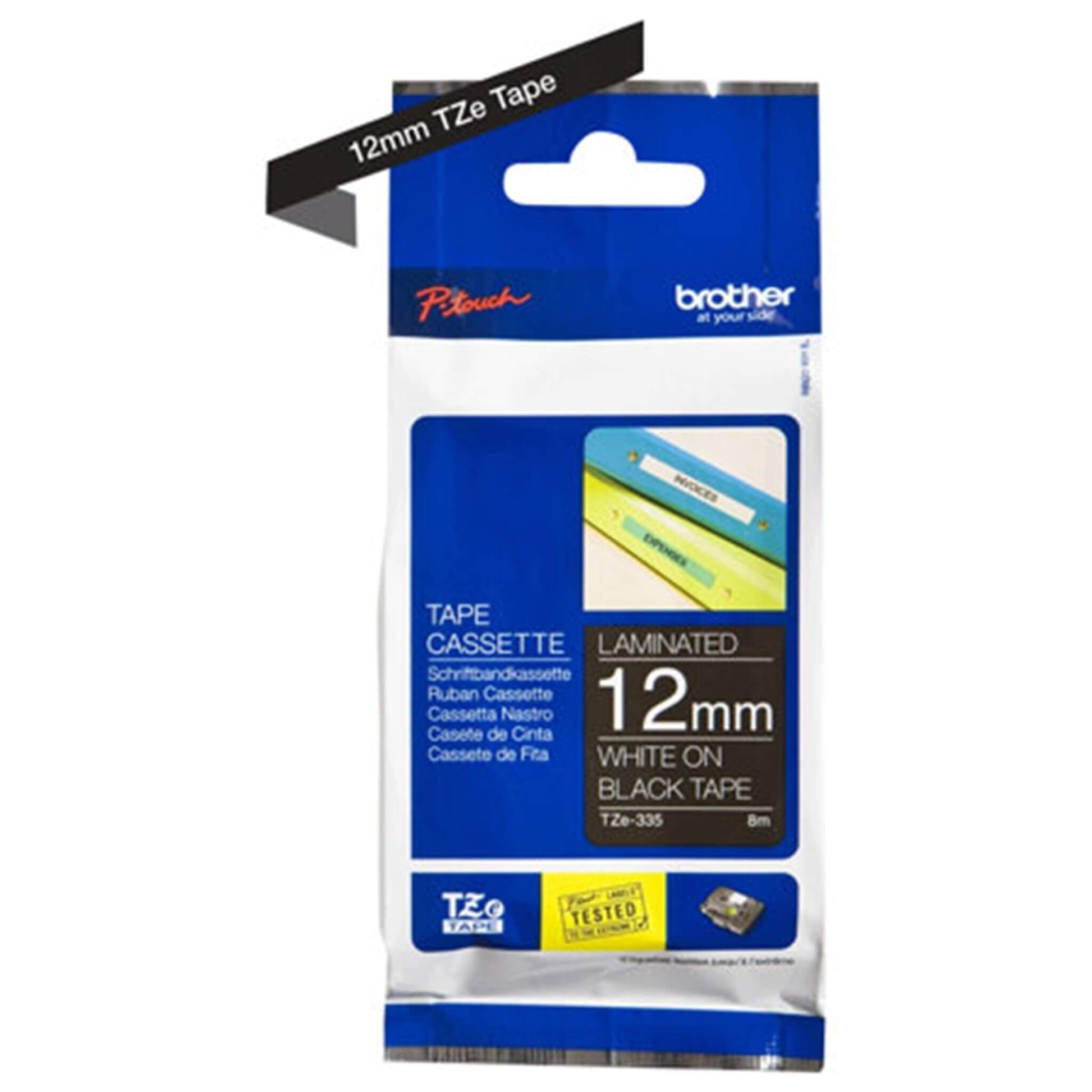 Laminoitu tarranauha Brother TZ335 | Finink.com