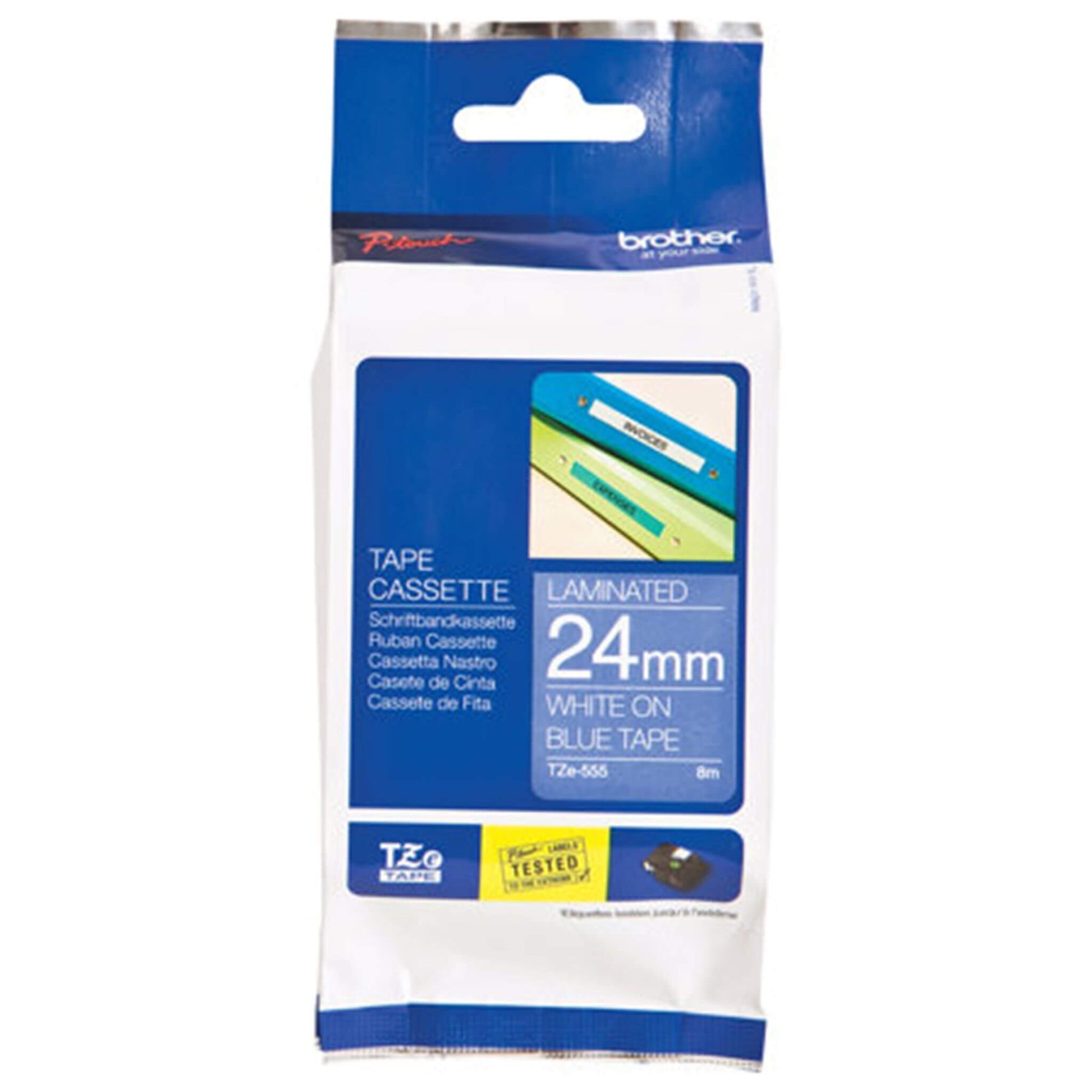 Laminoitu tarranauha Brother TZE555 | Finink.com