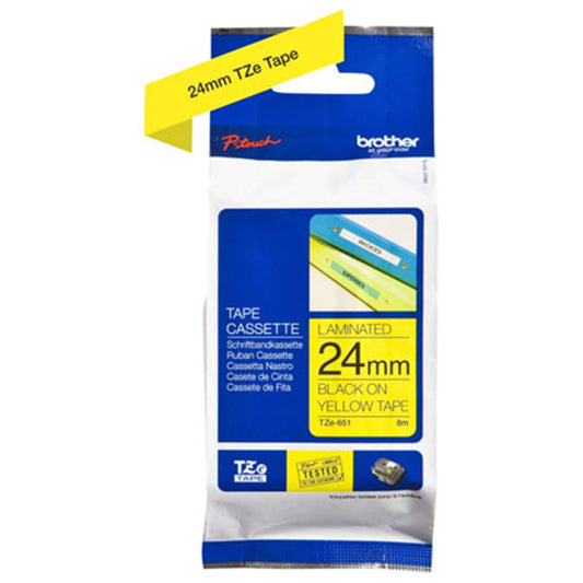 Laminoitu tarranauha Brother TZe651 | Finink.com