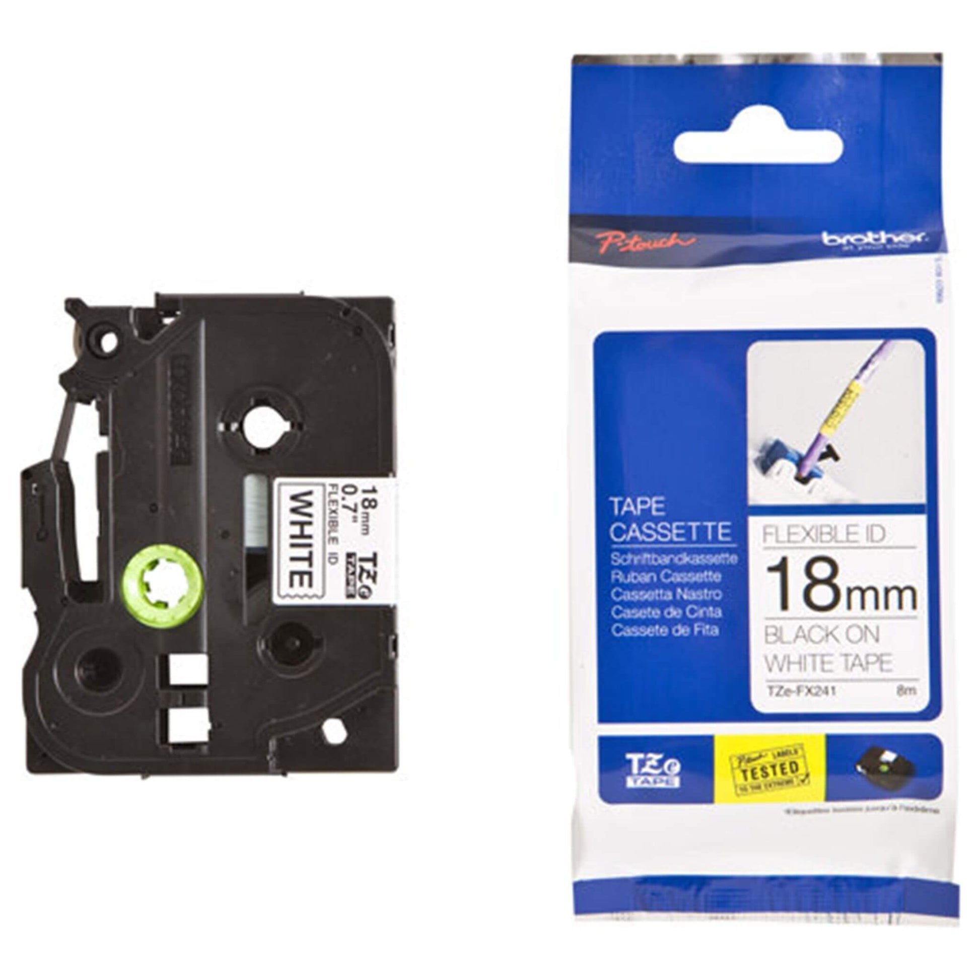 Taipuisa tarranauha Brother TZEFX241 | Finink.com