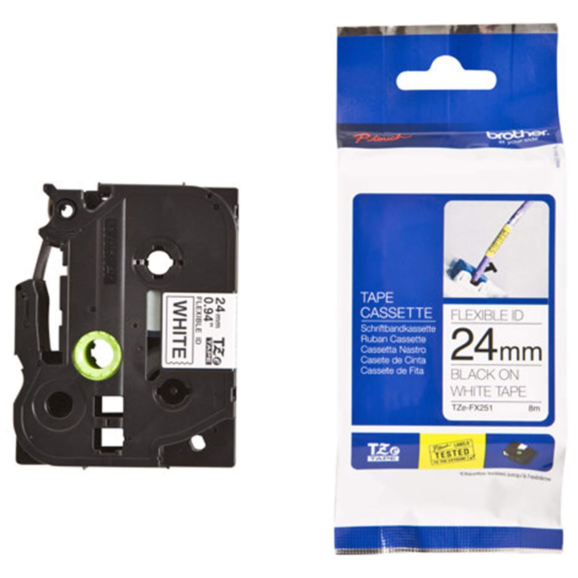 Taipuisa tarranauha Brother TZEFX251 | Finink.com