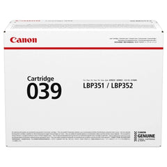 Musta värikasetti: Canon 0287C001 (039)