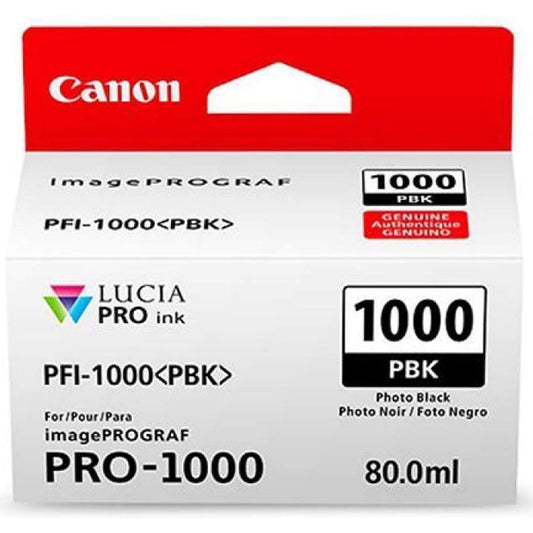 Photo musta mustepatruuna: Canon 0546C001 (PFI-1000 PBK) | Finink.com