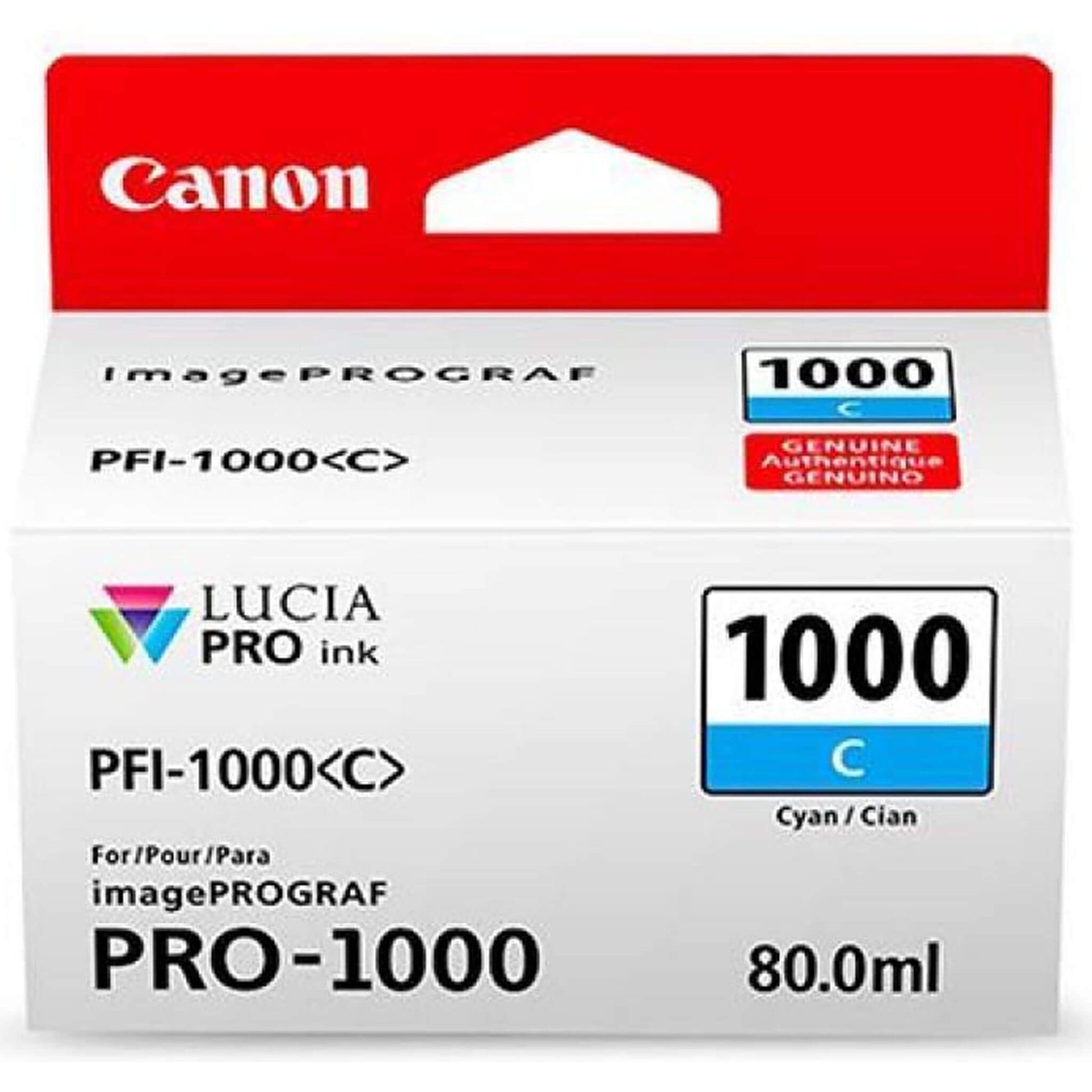 Cyan mustepatruuna: Canon 0547C001 (PFI-1000 C) | Finink.com