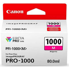 Magenta mustepatruuna: Canon 0548C001 (PFI-1000 M)