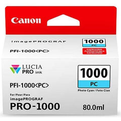 Photo cyan mustepatruuna: Canon 0550C001 (PFI-1000 PC)