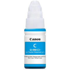 Cyan mustepullo: Canon 0664C001 (GI 490 C)
