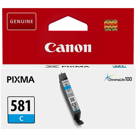 Cyan mustekasetti: Canon 2103C001 (CLI-581 C) | Finink.com