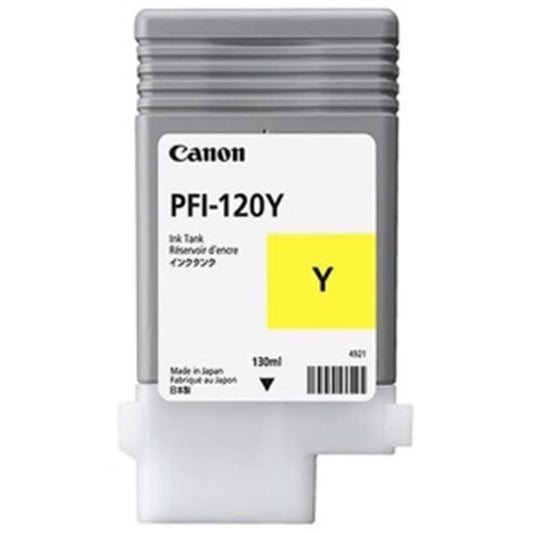 Keltainen mustesäiliö: Canon PFI-120 Y | Finink.com