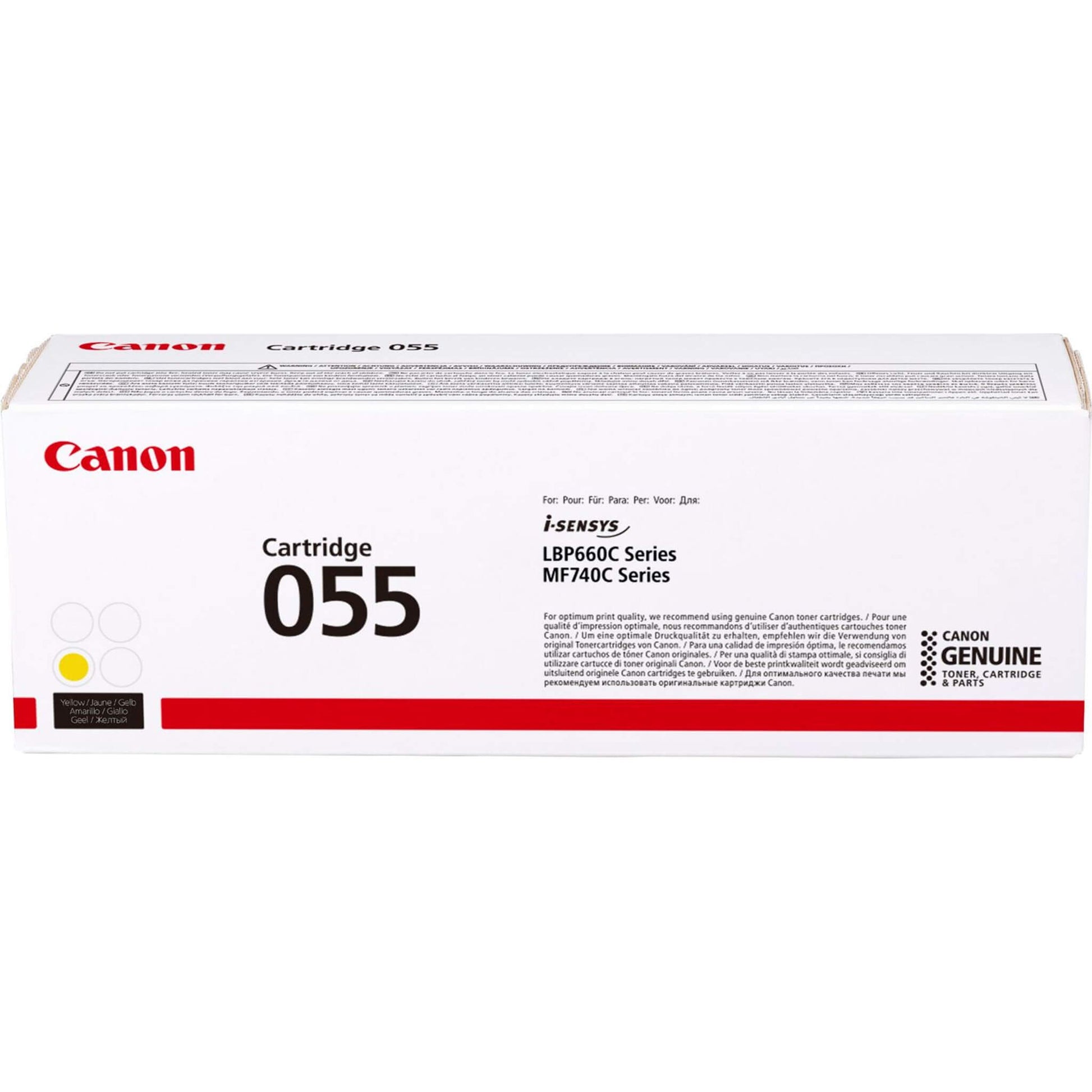 Keltainen värikasetti: Canon 3013C002 (055) | Finink.com