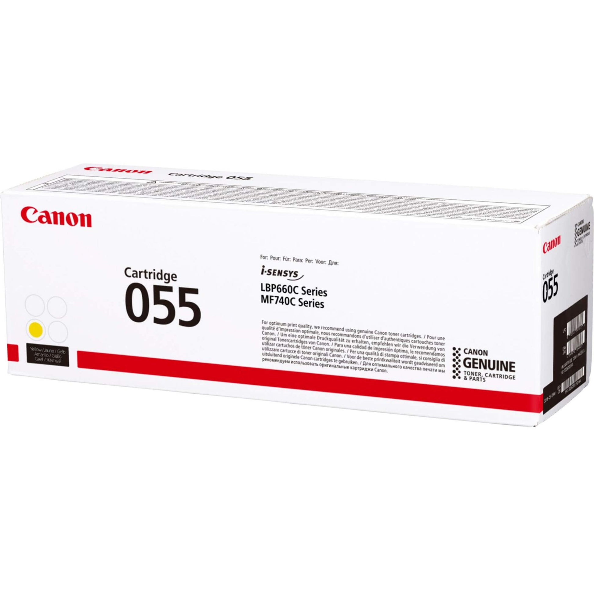 Keltainen värikasetti: Canon 3013C002 (055) | Finink.com