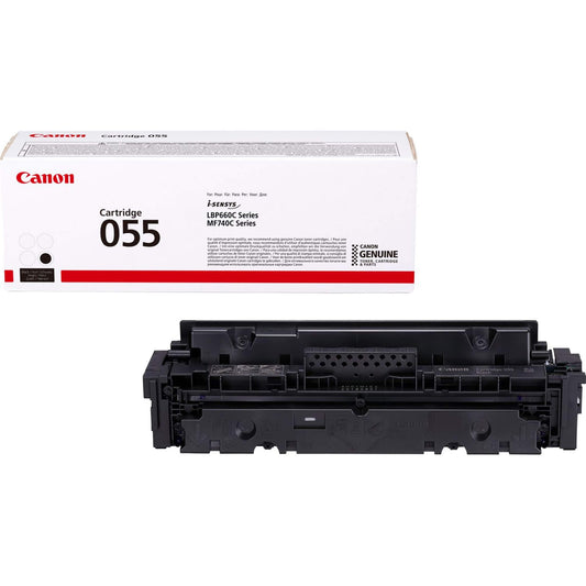 Musta värikasetti: Canon 3016C002 (055) | Finink.com