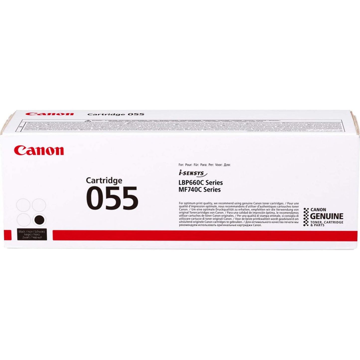 Musta värikasetti: Canon 3016C002 (055) | Finink.com