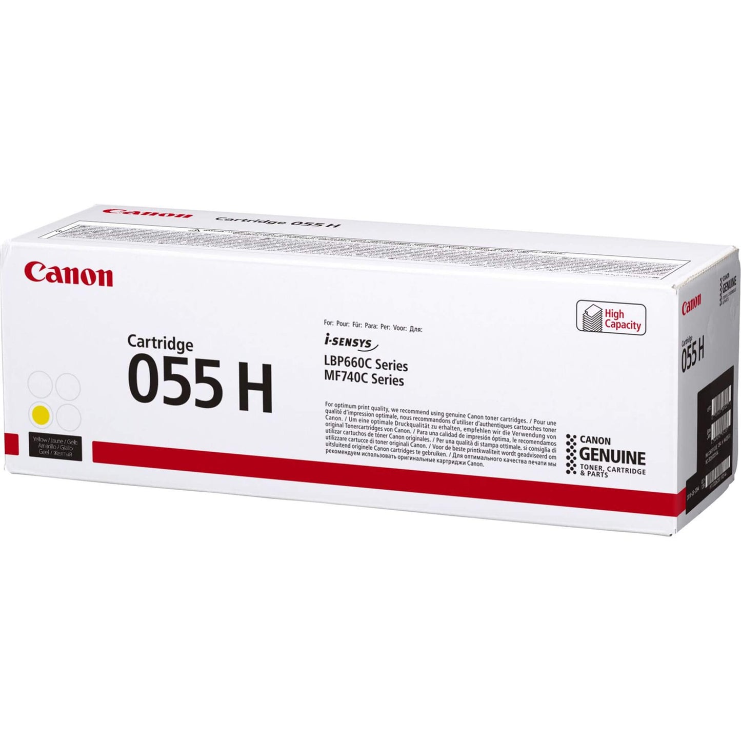 Keltainen värikasetti: Canon 3017C002 (055 H) | Finink.com