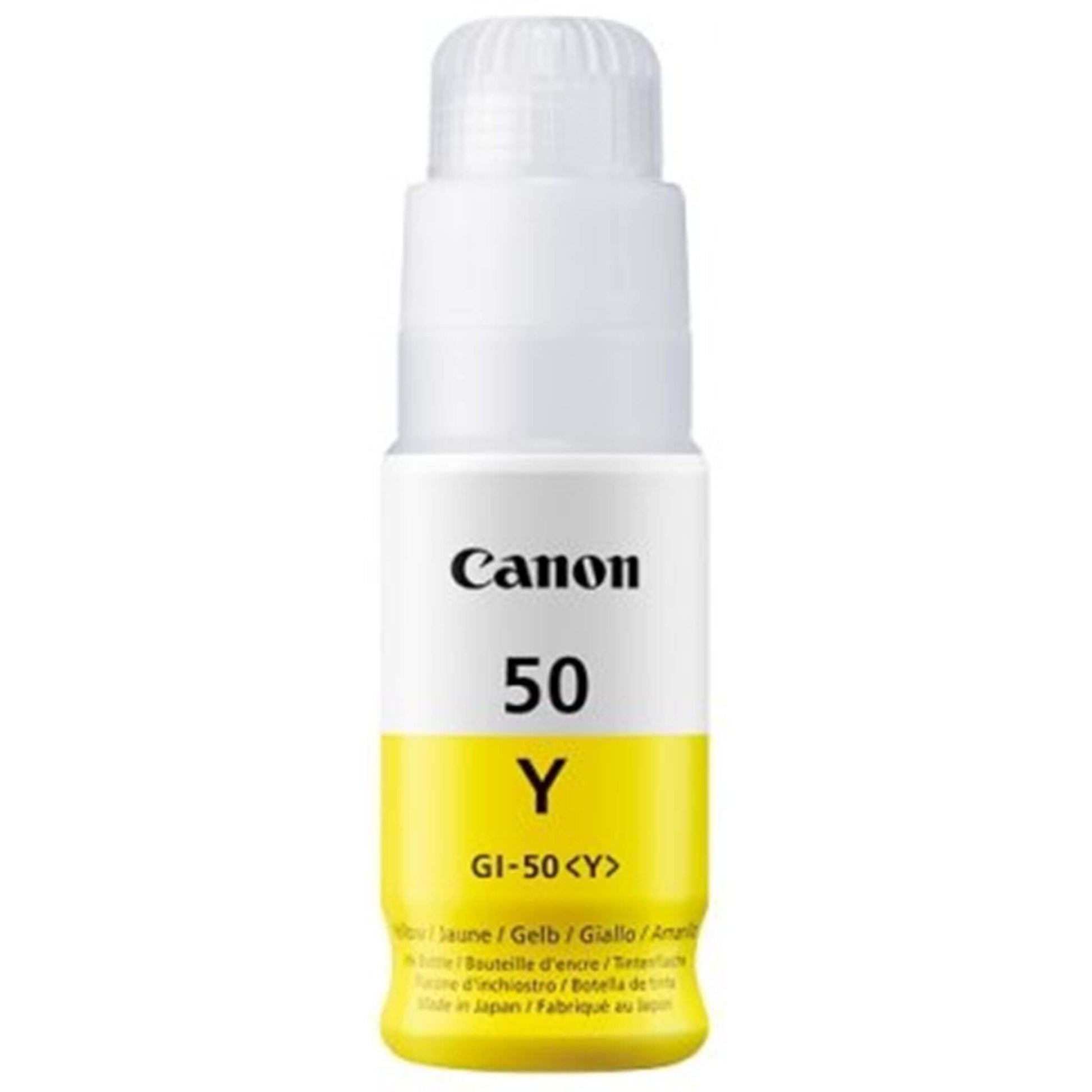Keltainen täytemuste: Canon 3405C001 (GI 50 Y) | Finink.com