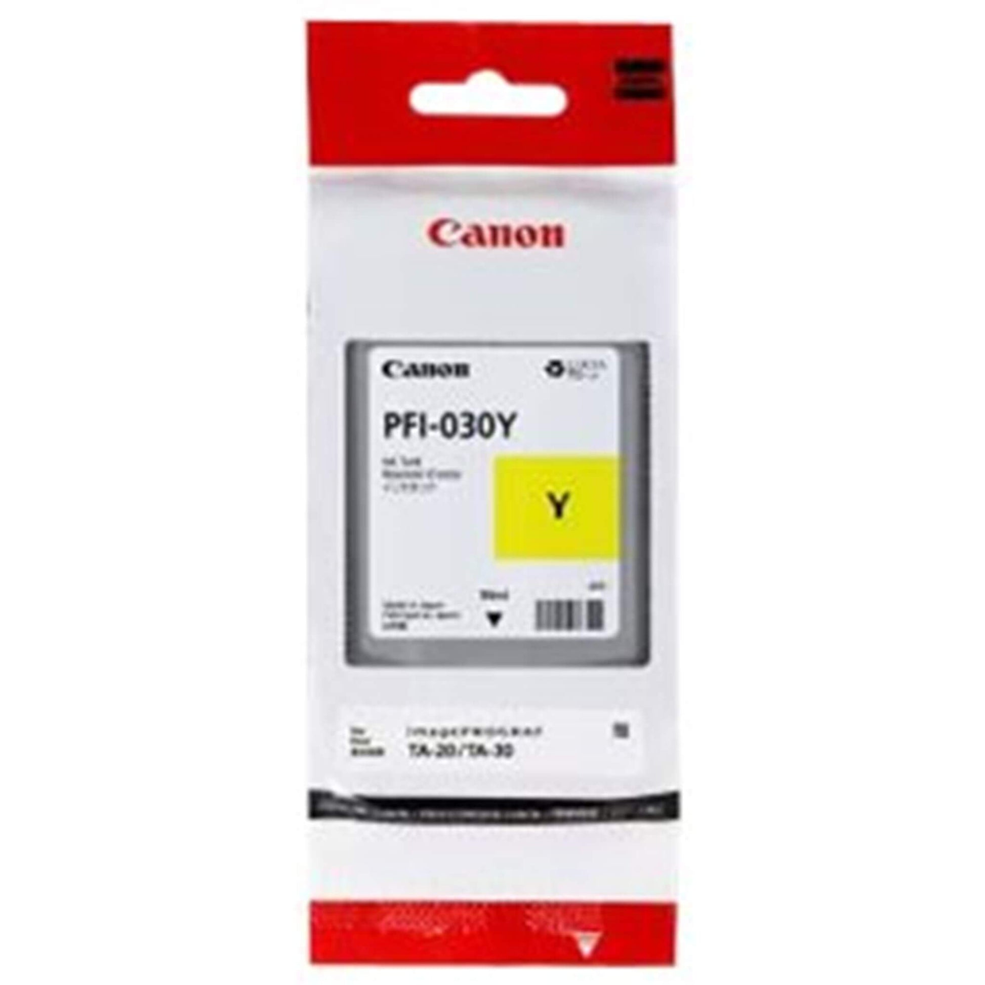 Keltainen mustepatruuna: Canon 3492C001 (PFI-030 Y) | Finink.com