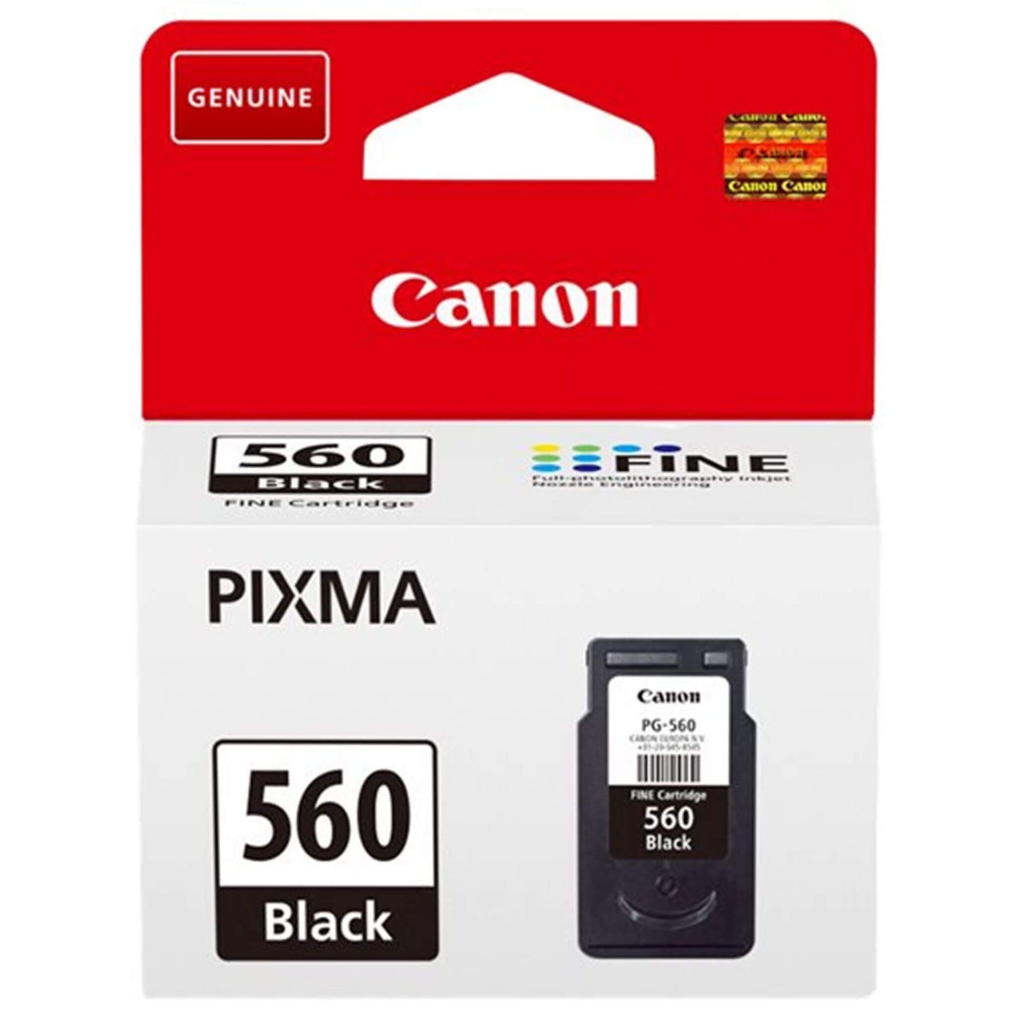 Musta mustekasetti: Canon 3713C001 (PG-560) | Finink.com