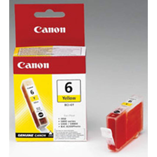 Keltainen mustepatruuna: Canon BCI-6Y | Finink.com