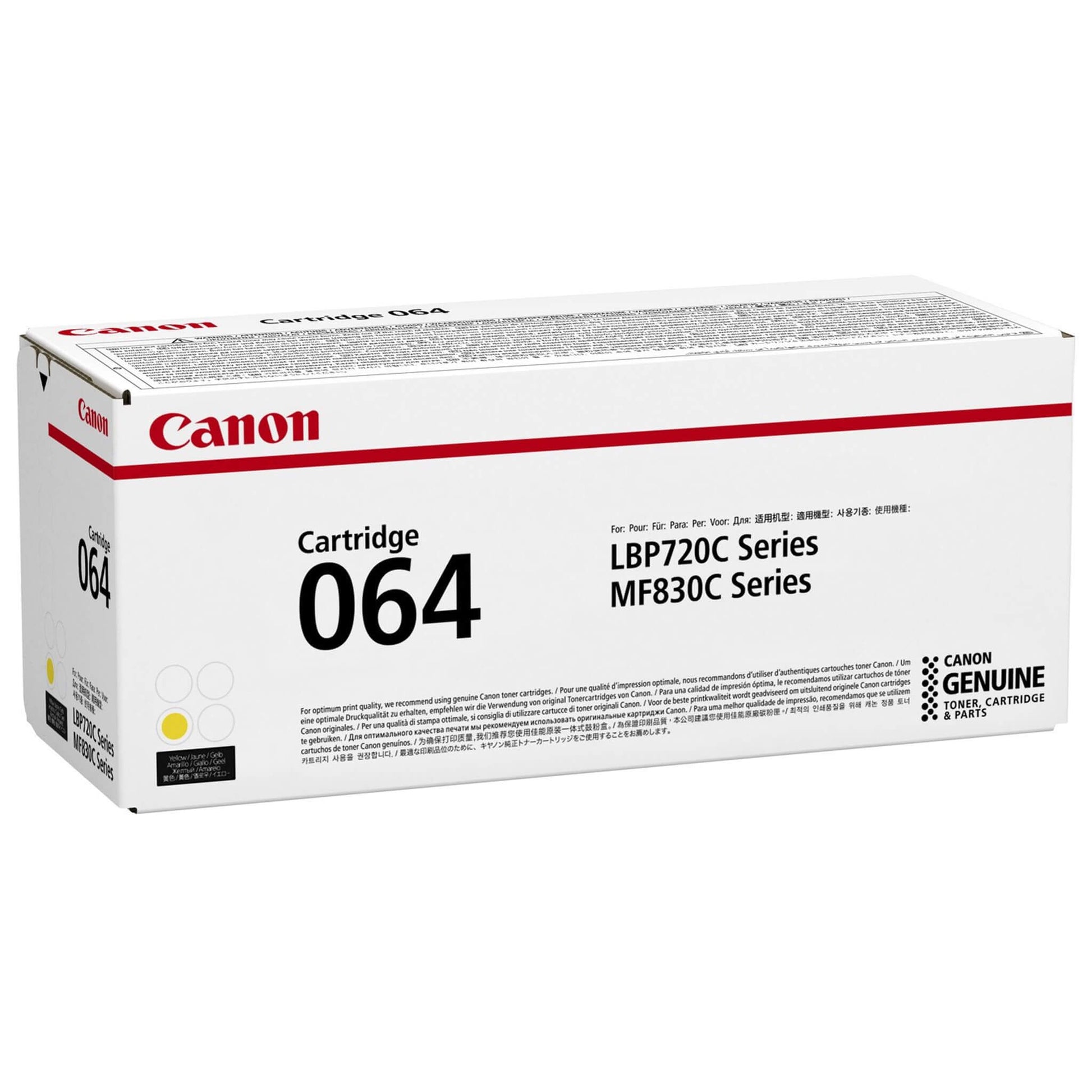 Keltainen värikasetti: Canon 4931C001 (064) | Finink.com