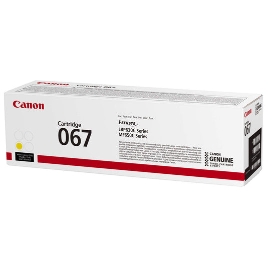 Keltainen värikasetti: Canon 5099C002 (067) | Finink.com