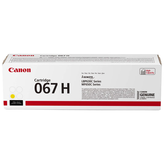 Keltainen värikasetti: Canon 5103C002 (067 H) | Finink.com