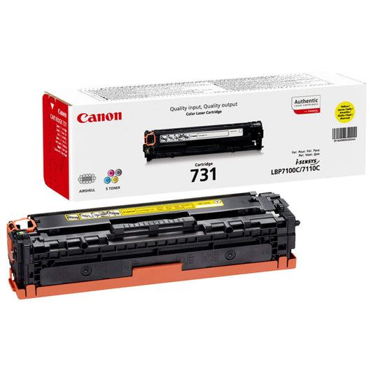 Keltainen värikasetti: Canon 6269B002 (731 Y) | Finink.com