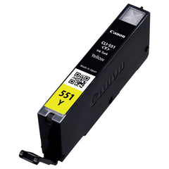 Keltainen mustepatruuna: Canon CLI-551Y