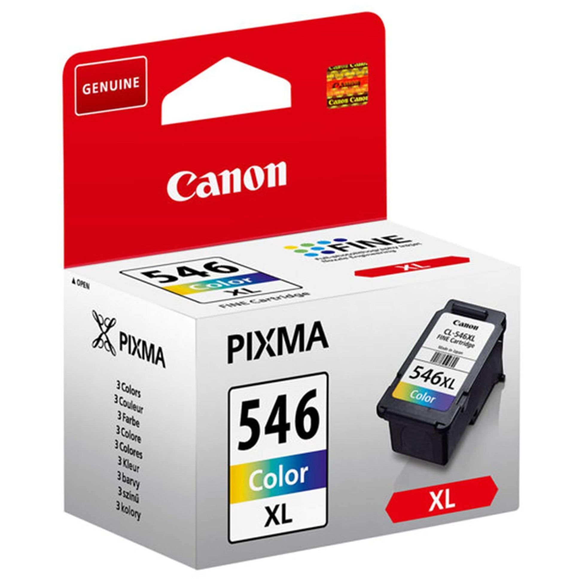 Kolmevärinen mustekasetti: Canon 8288B001 (CL-546 XL) | Finink.com