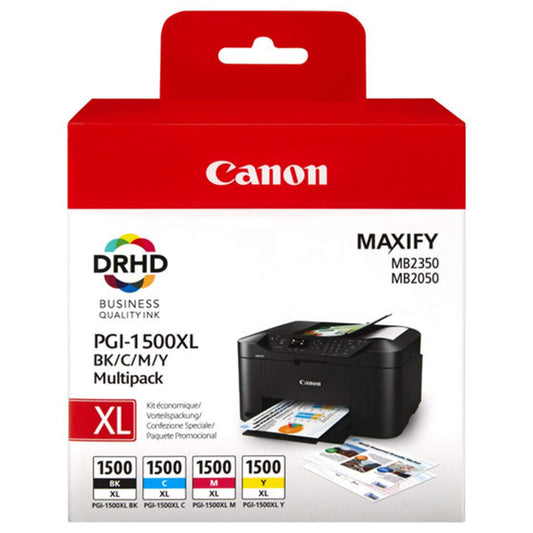 Multipakkaus neljä väriä: Canon 9182B004 (PGI-1500XL) | Finink.com