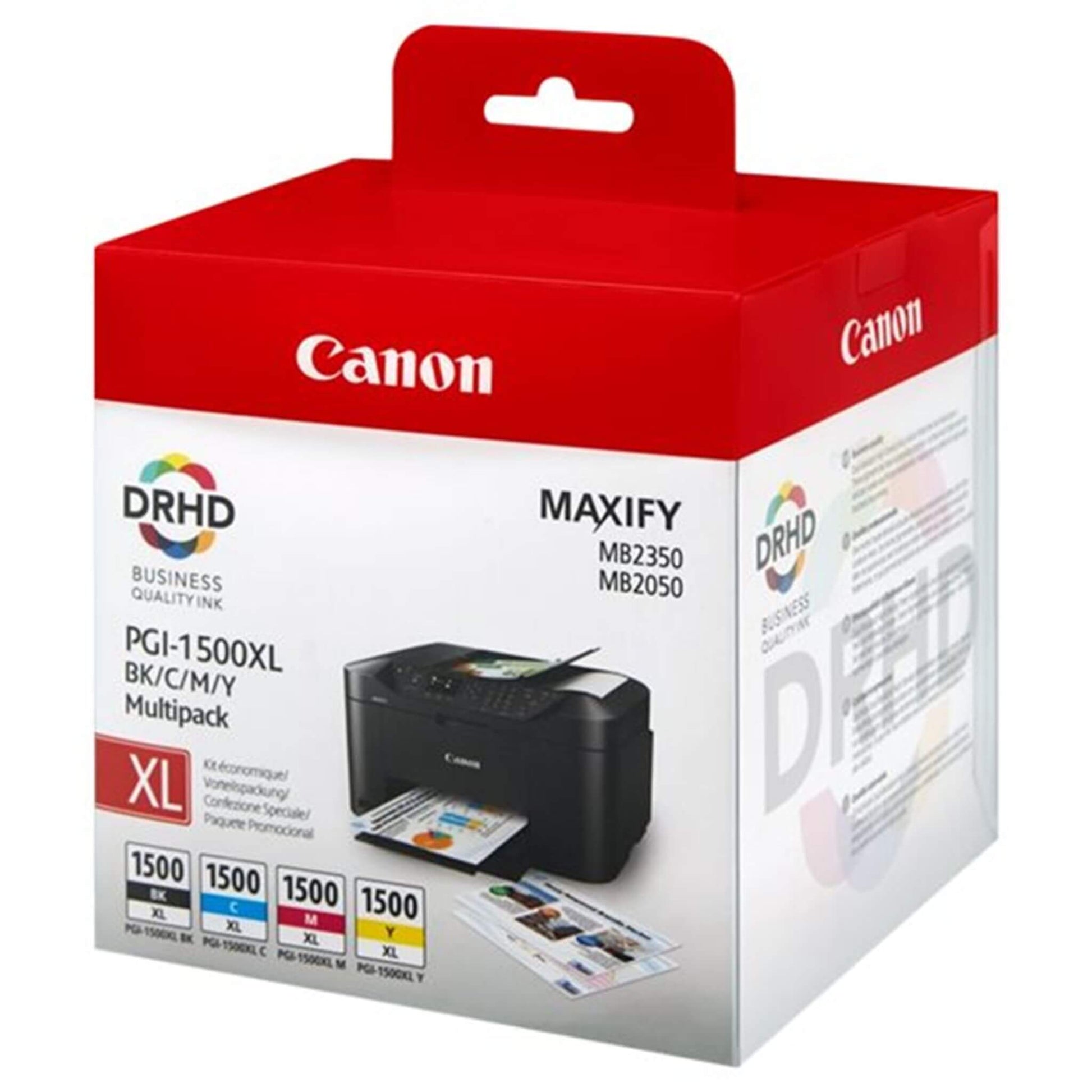 Multipakkaus neljä väriä: Canon 9182B004 (PGI-1500XL) | Finink.com