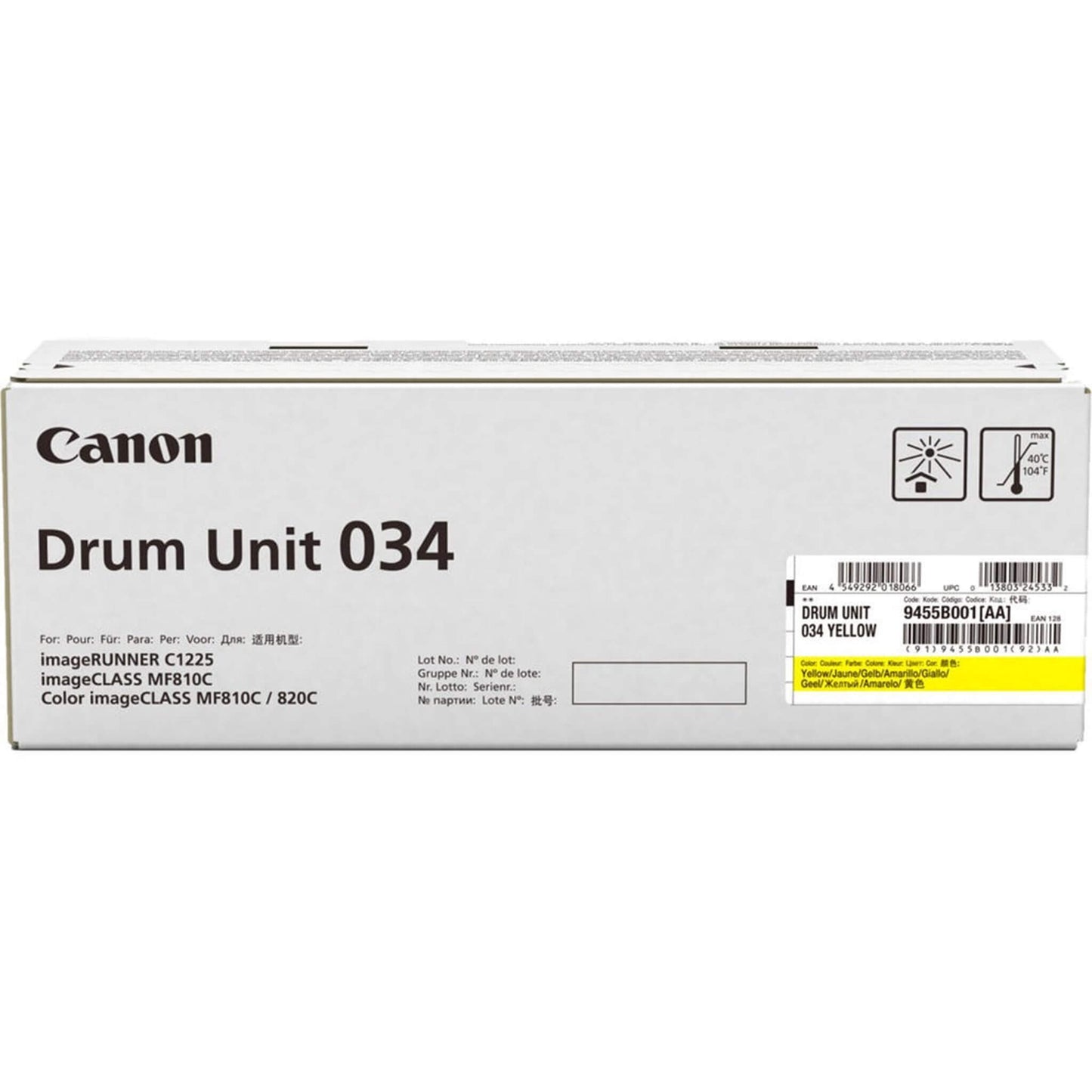 Rumpu, keltainen Canon 9455B001 (034) | Finink.com
