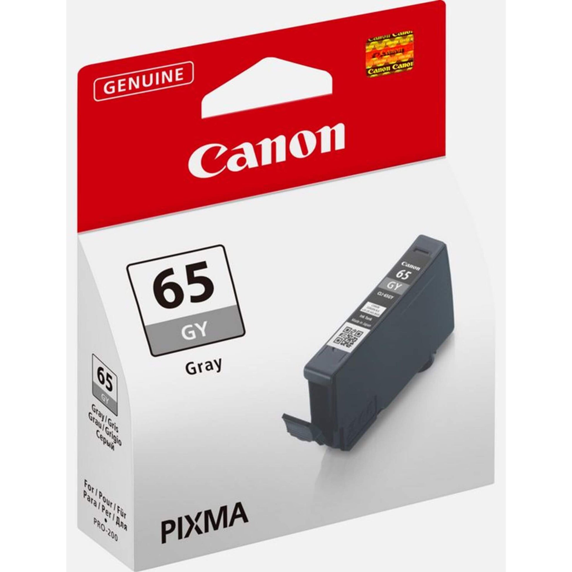 Harmaa mustepatruuna: Canon CLI-65GY (4219C001) | Finink.com