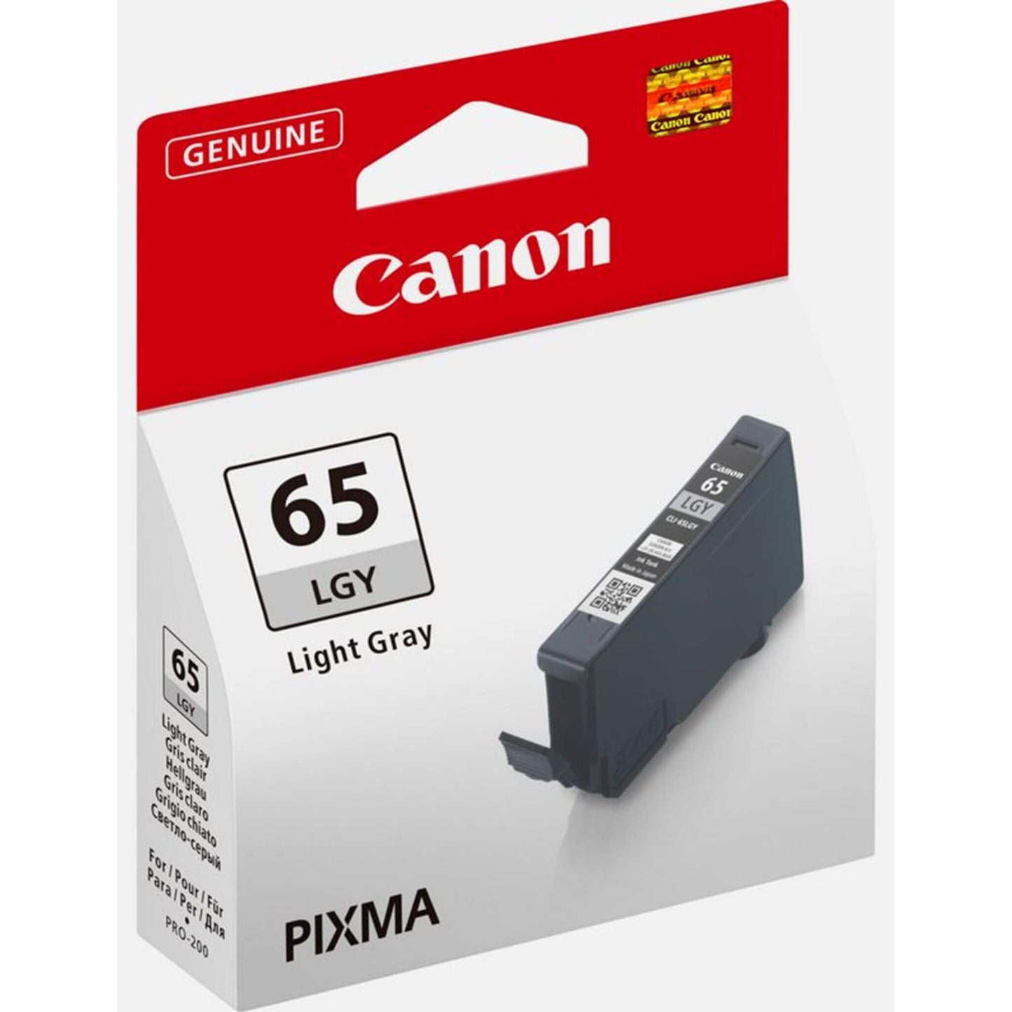 Vaalean harmaa mustepatruuna: Canon CLI-65LGY (4222C001) | Finink.com