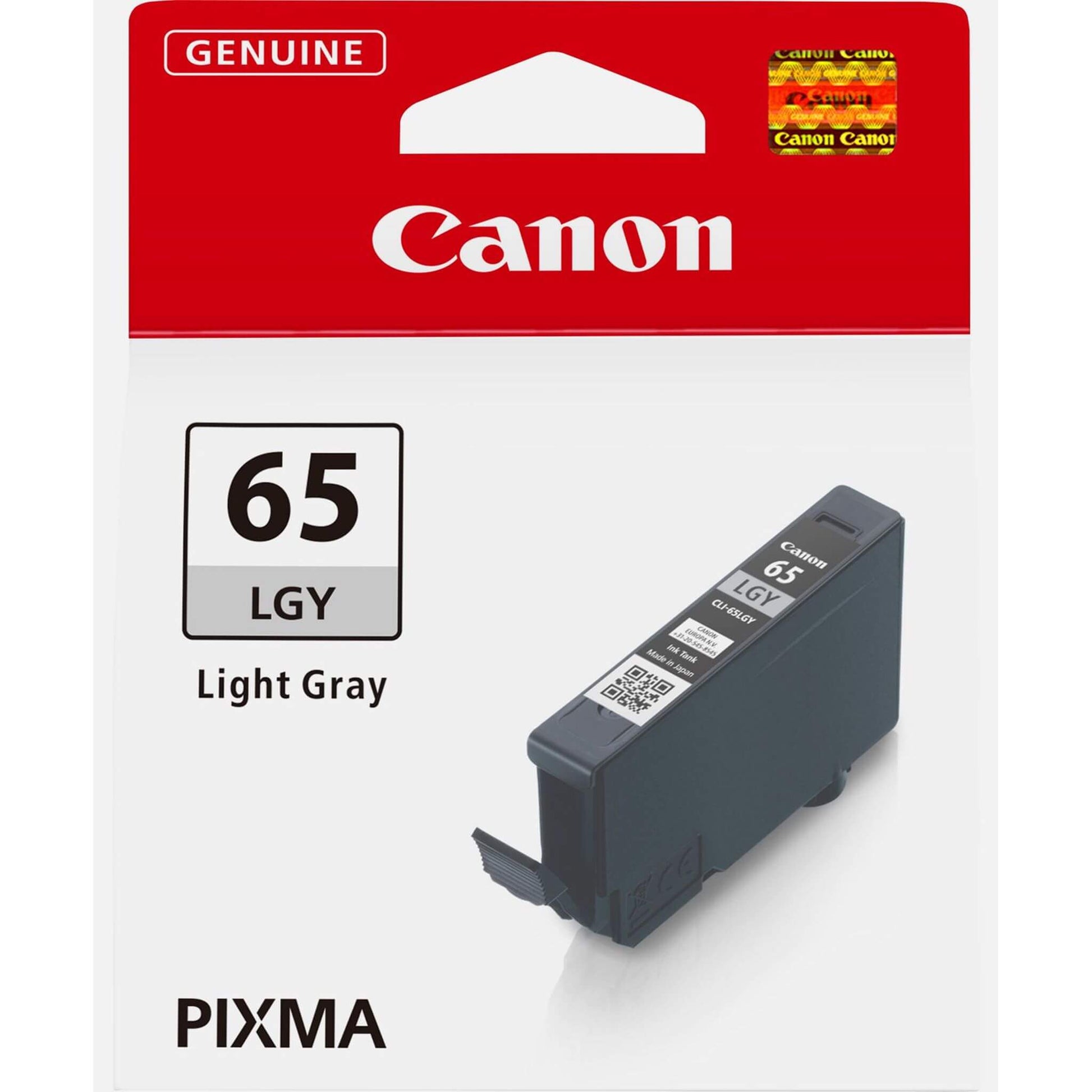 Vaalean harmaa mustepatruuna: Canon CLI-65LGY (4222C001) | Finink.com