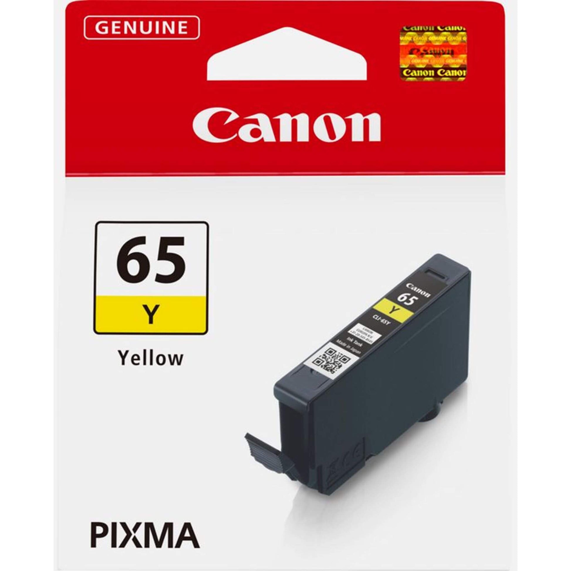Keltainen mustepatruuna: Canon CLI-65Y (4218C001) | Finink.com