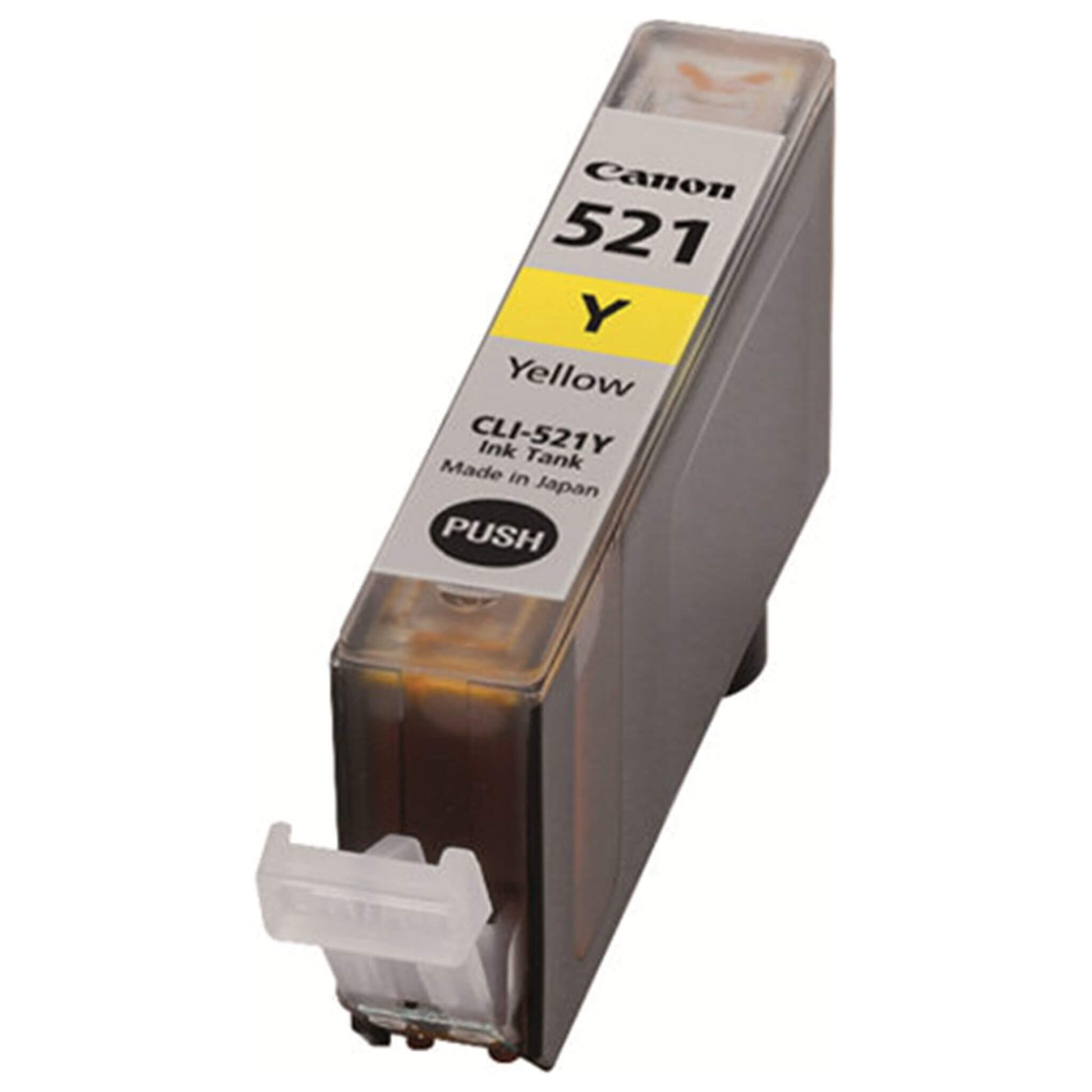 Keltainen mustepatruuna: Canon CLI-521 Y | Finink.com
