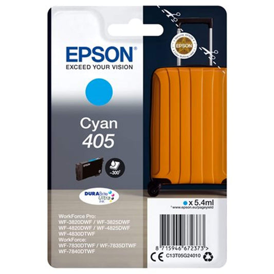 Cyan mustekasetti: Epson C13T05G24010 (405) | Finink.com