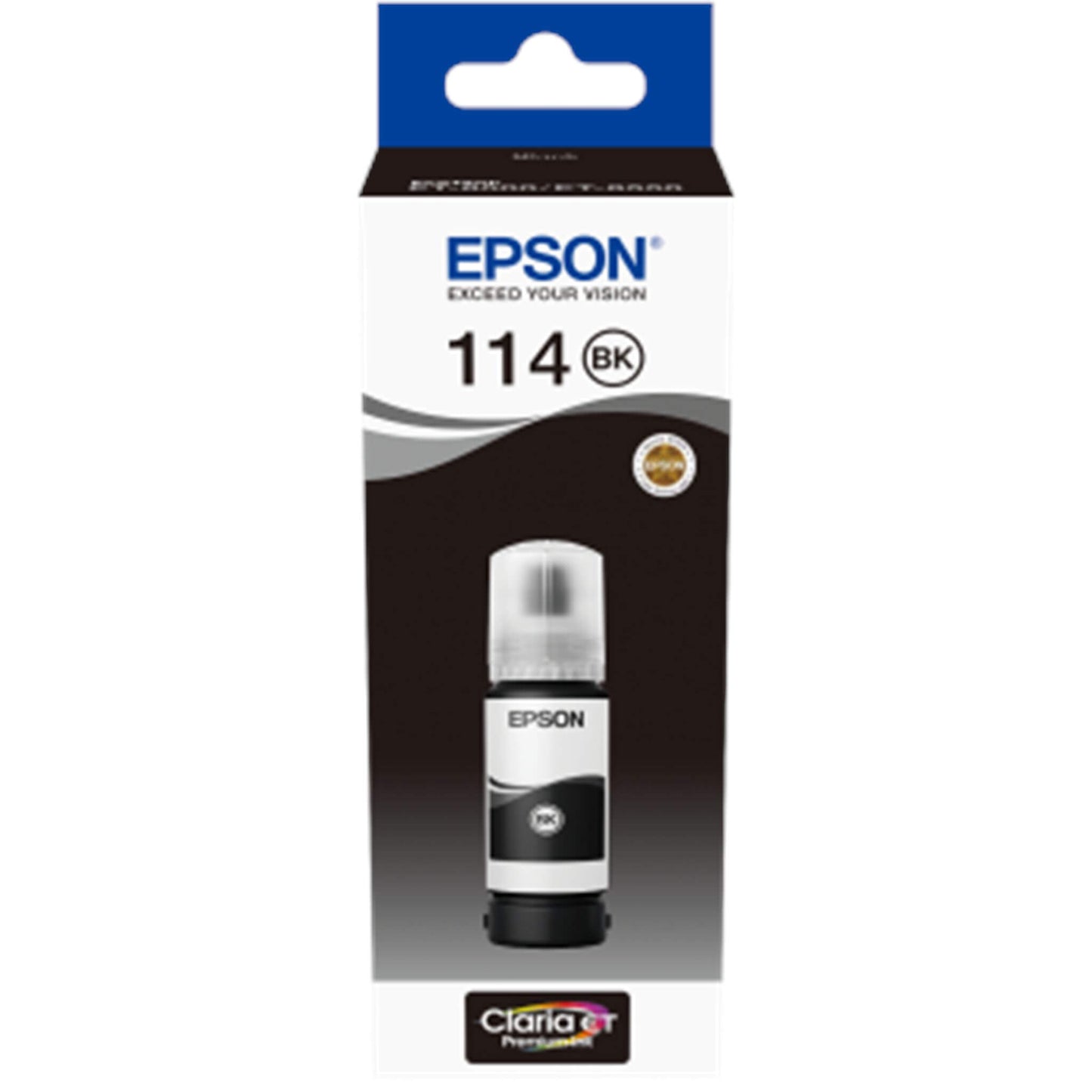 Musta mustepullo: Epson C13T07A140 (114) | Finink.com
