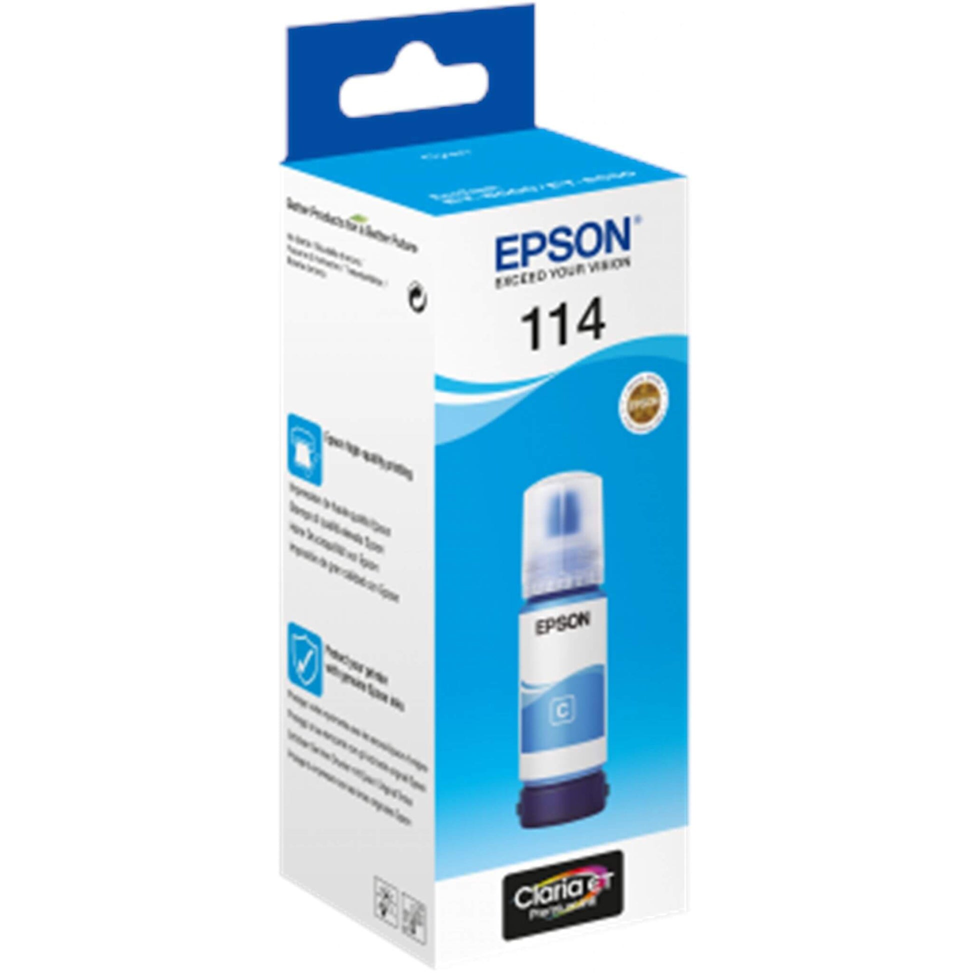 Cyan mustepullo: Epson C13T07B240 (114) | Finink.com