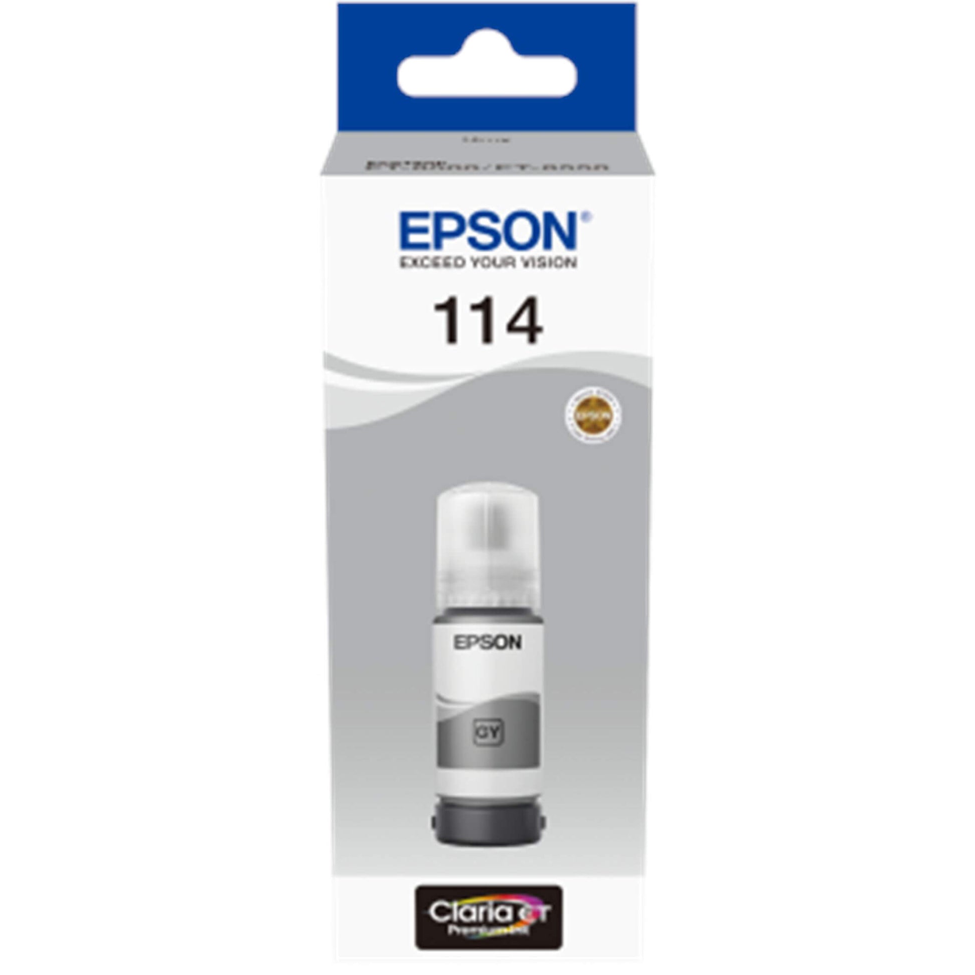 Harmaa mustepullo: Epson C13T07B540 (114) | Finink.com