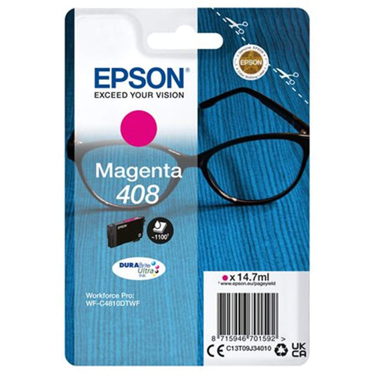 Magenta mustekasetti: Epson C13T09J34010 (408) | Finink.com
