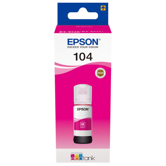 Magenta mustepullo: Epson T00P340 (104) | Finink.com