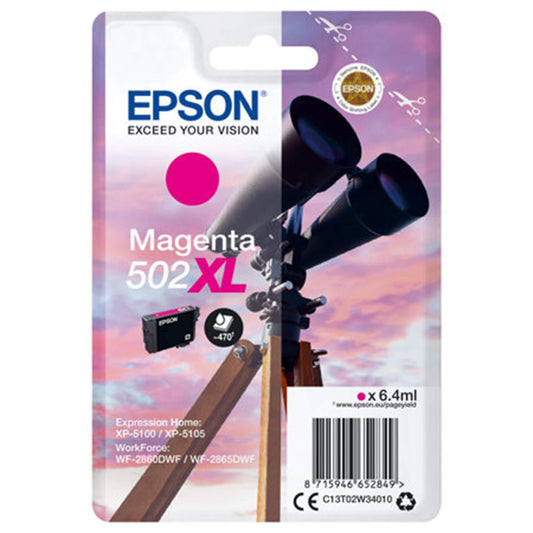 Magenta mustepatruuna: Epson T02W3 (502 XL) | Finink.com