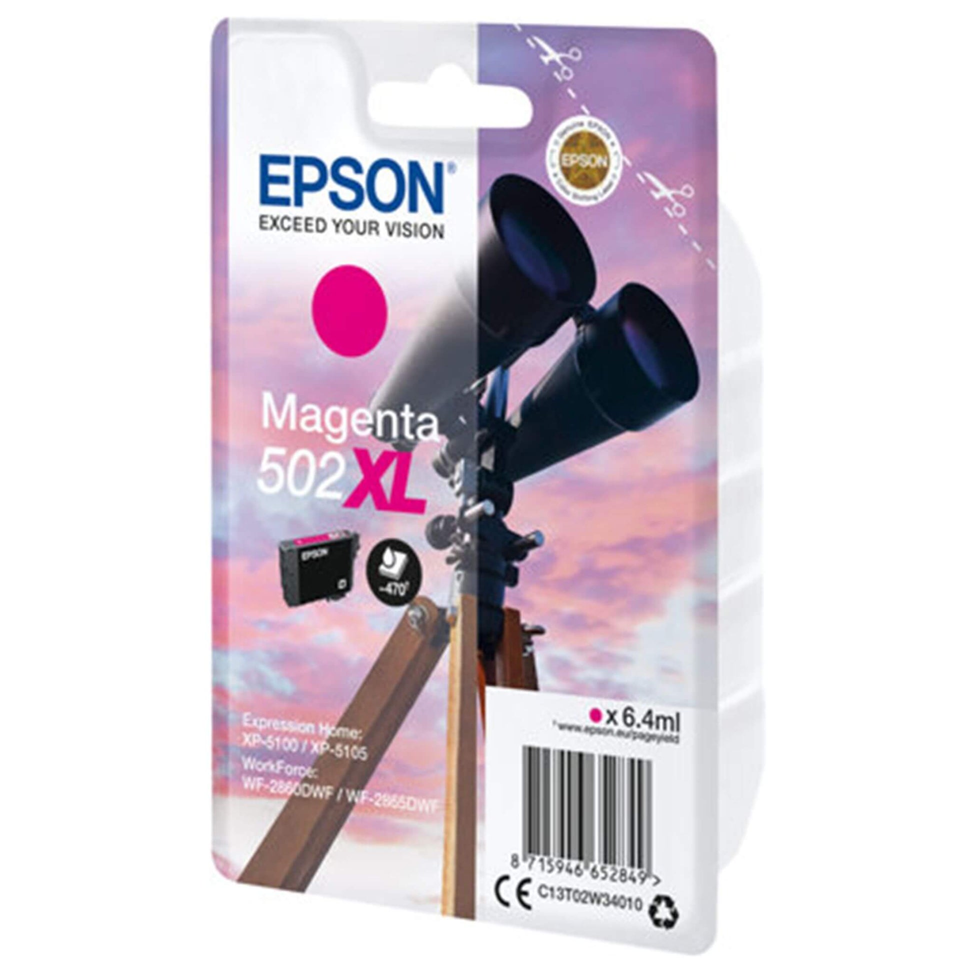 Magenta mustepatruuna: Epson T02W3 (502 XL) | Finink.com