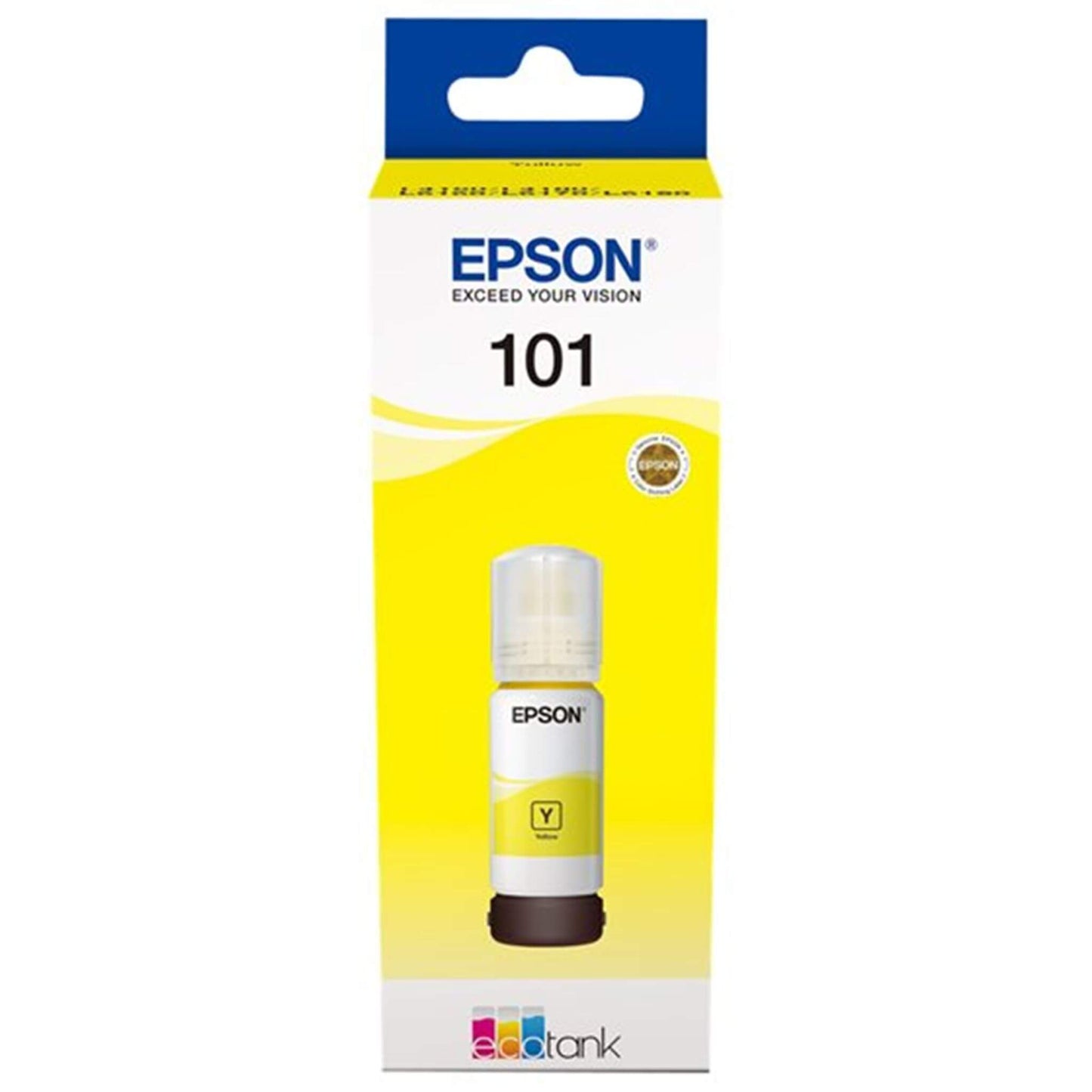 Keltainen mustepullo: Epson C13T03V44A (101) | Finink.com