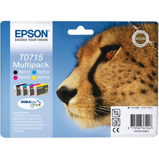 Neljä väriä kasettisarja: Epson T0715 | Finink.com