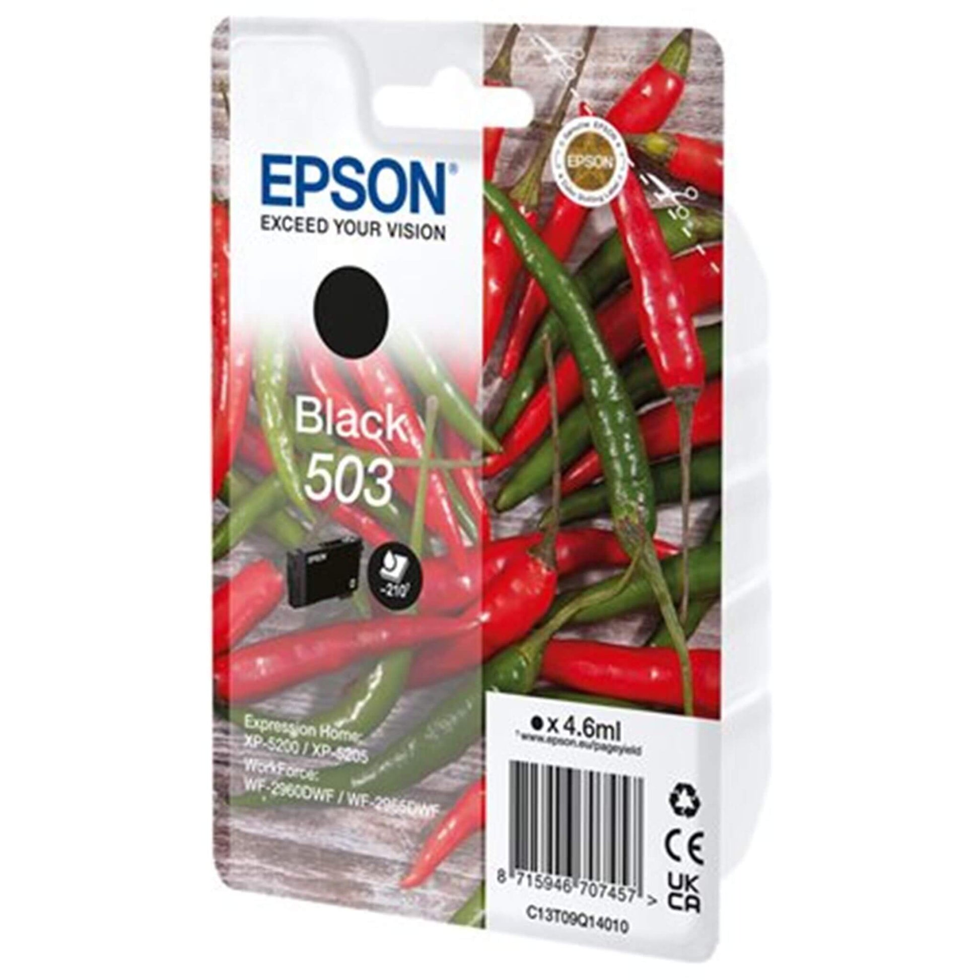 Musta mustekasetti: Epson C13T09Q14010 (503) | Finink.com
