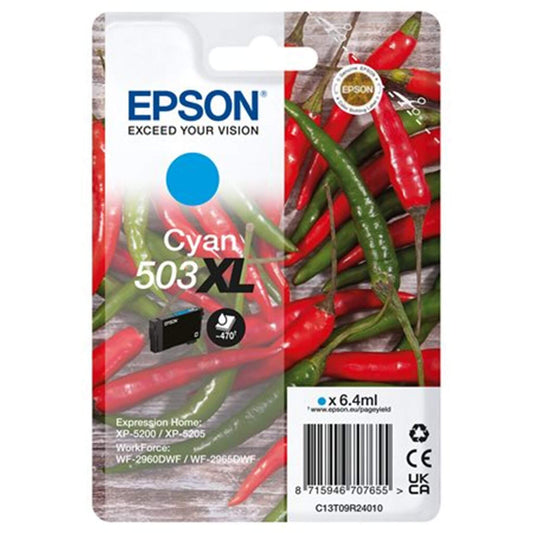 Cyan mustekasetti: Epson C13T09R24010 (503XL) | Finink.com